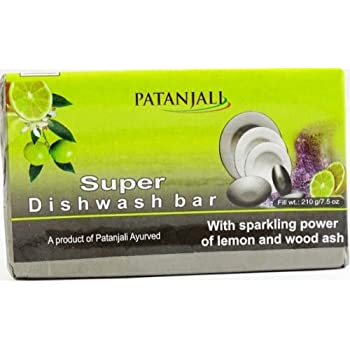 Patanjali Super Dishwash Bar 160g